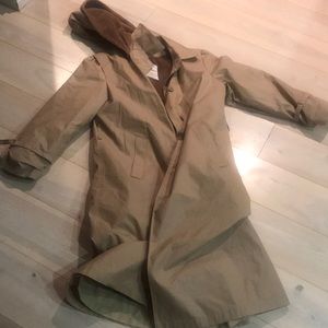 Vintage London Fog rain coat with interior lining